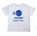 Georgia State Panthers Vive La Fete Basketball V1 White Short Sleeve Tee Shirt