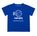 Georgia State Panthers Vive La Fete Basketball V1 Blue Short Sleeve Tee Shirt