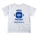 Georgia State Panthers Vive La Fete Football V2 White Short Sleeve Tee Shirt