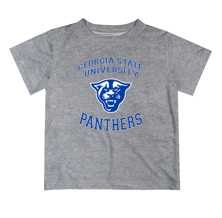 Georgia State Panthers Vive La Fete Boys Game Day V1 Heather Gray Short Sleeve Tee Shirt