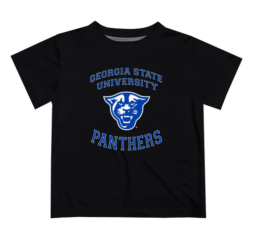 Georgia State Panthers Vive La Fete Boys Game Day V1 Black Short Sleeve Tee Shirt