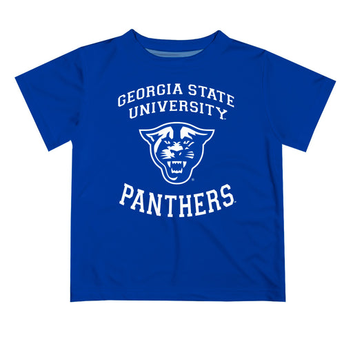 Georgia State Panthers Vive La Fete Boys Game Day V1 Blue Short Sleeve Tee Shirt