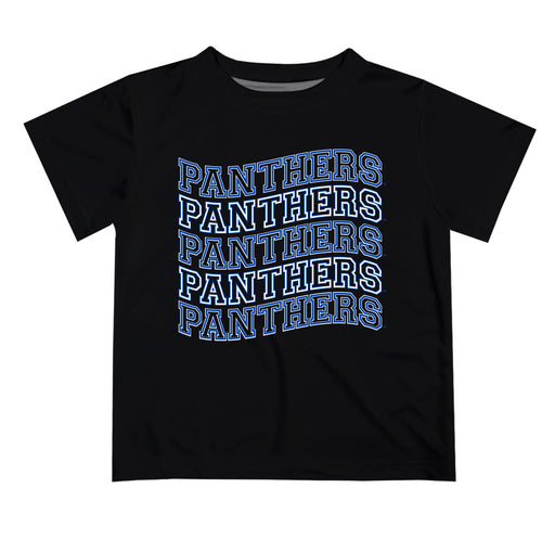 Georgia State Panthers Vive La Fete  Black Art V1 Short Sleeve Tee Shirt