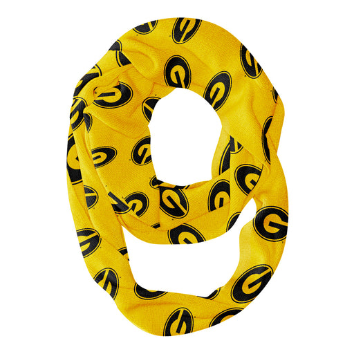 Grambling State Tigers Vive La Fete Repeat Logo Game Day Collegiate Women Light Weight Ultra Soft Infinity Scarf