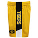 Grambling State Tigers Vive La Fete Game Day Gold Stripes Boys Solid Black Athletic Mesh Short - Vive La Fête - Online Apparel Store