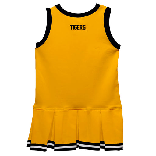 Grambling State Tigers GSU Vive La Fete Game Day Gold Sleeveless Cheerleader Dress - Vive La Fête - Online Apparel Store