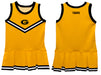 Grambling State Tigers GSU Vive La Fete Game Day Gold Sleeveless Cheerleader Dress - Vive La Fête - Online Apparel Store