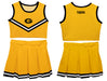 Grambling State Tigers GSU Vive La Fete Game Day Gold Sleeveless Cheerleader Set - Vive La Fête - Online Apparel Store