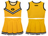 Grambling State Tigers GSU Vive La Fete Game Day Gold Sleeveless Cheerleader Set - Vive La Fête - Online Apparel Store