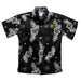 Grambling State Tigers GSU Black Hawaiian Short Sleeve Button Down Shirt