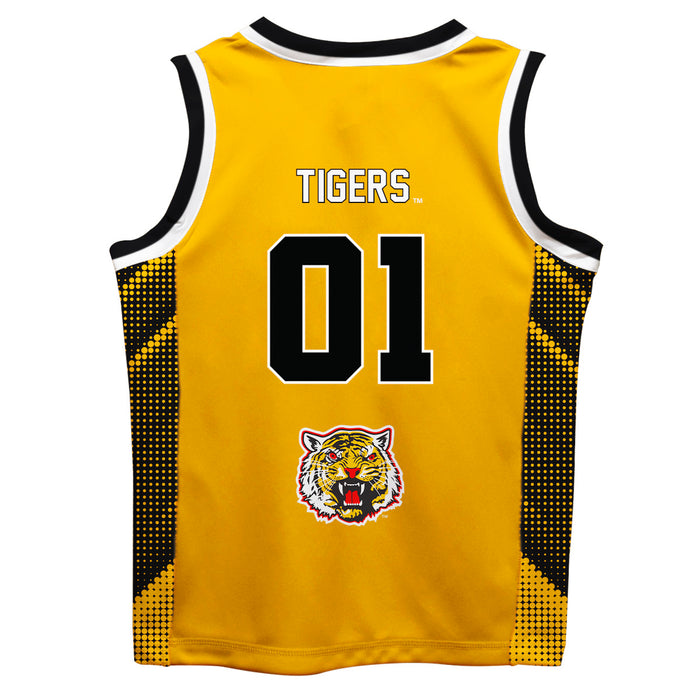 Grambling State Tigers GSU Vive La Fete Game Day Gold Boys Fashion Basketball Top - Vive La Fête - Online Apparel Store