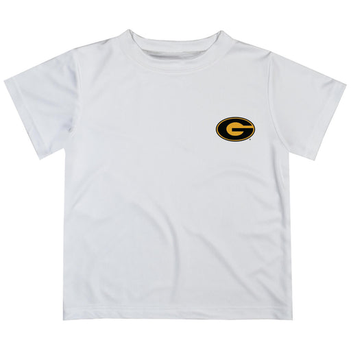 Grambling State Tigers GSU Hand Sketched Vive La Fete Impressions Artwork Boys White Short Sleeve Tee Shirt