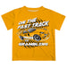 Grambling State Tigers GSU Vive La Fete Fast Track Boys Game Day Gold Short Sleeve Tee