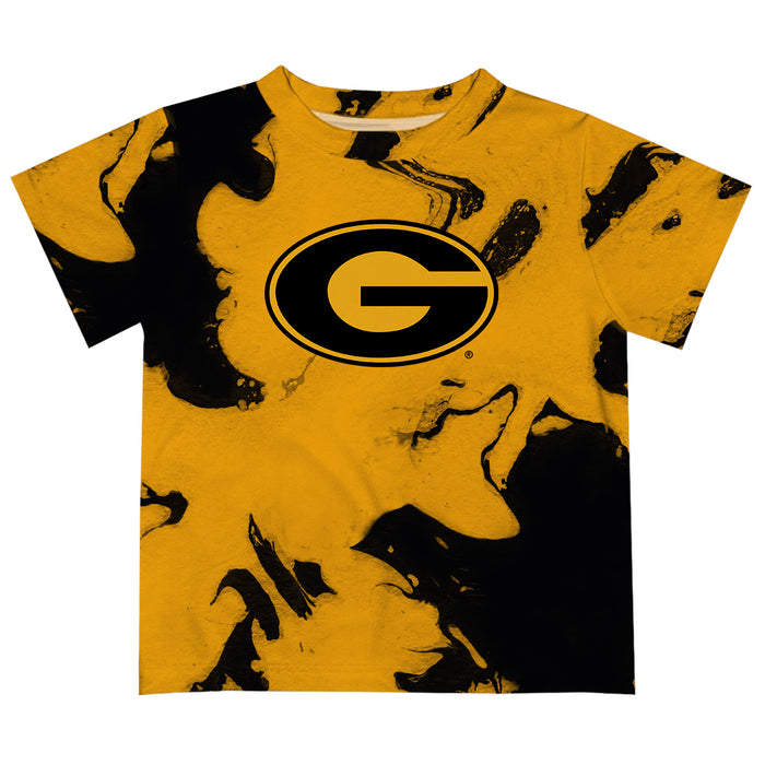 Grambling State Tigers GSU Vive La Fete Marble Boys Game Day Gold Short Sleeve Tee