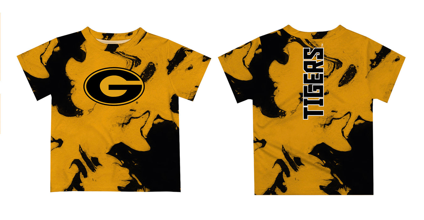 Grambling State Tigers GSU Vive La Fete Marble Boys Game Day Gold Short Sleeve Tee - Vive La Fête - Online Apparel Store