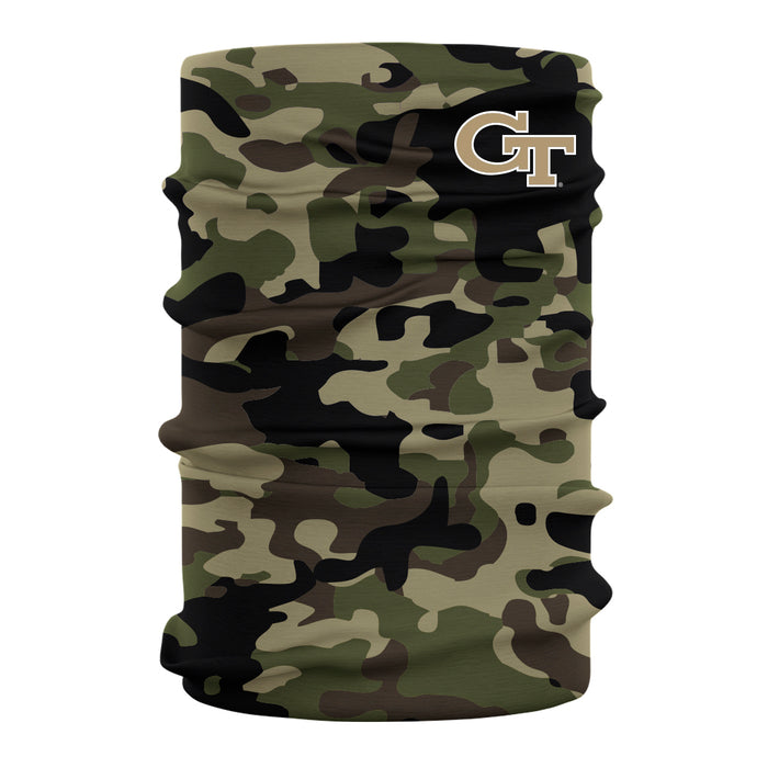 Georgia Tech Yellow Jackets Neck Gaiter Camo Green - Vive La Fête - Online Apparel Store