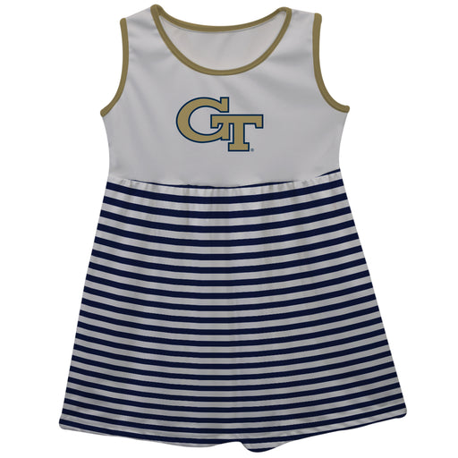 Georgia Tech Sleeveless Tank Dress - Vive La Fête - Online Apparel Store