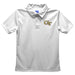 Georgia Tech Yellow Jackets Embroidered White Short Sleeve Polo Box Shirt
