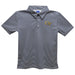 Georgia Tech Yellow Jackets Embroidered Navy Stripes Short Sleeve Polo Box Shirt
