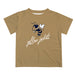 Georgia Tech Yellow Jackets Vive La Fete Script V1 Gold Short Sleeve Tee Shirt