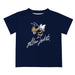 Georgia Tech Yellow Jackets Vive La Fete Script White Short Sleeve Tee Shirt - Vive La Fête - Online Apparel Store