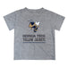 Georgia Tech Yellow Jackets Vive La Fete Soccer V1 Gray Short Sleeve Tee Shirt