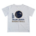 Georgia Tech Yellow Jackets Vive La Fete Basketball V1 White Short Sleeve Tee Shirt