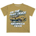 Georgia Tech Yellow Jackets Vive La Fete Fast Track Boys Game Day Gold Short Sleeve Tee