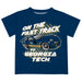 Georgia Tech Yellow Jackets Vive La Fete Fast Track Boys Game Day Blue Short Sleeve Tee