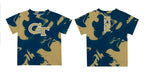 Georgia Tech Yellow Jackets Vive La Fete Marble Boys Game Day Gold Short Sleeve Tee - Vive La Fête - Online Apparel Store