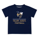 Georgia Tech Yellow Jackets Vive La Fete Football White Short Sleeve Tee Shirt - Vive La Fête - Online Apparel Store