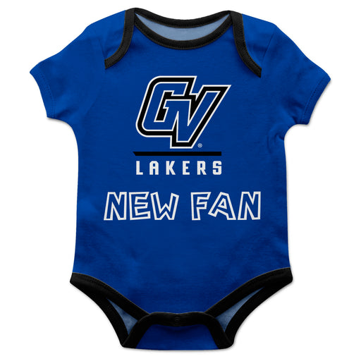 Grand Valley State Lakers Vive La Fete Infant Game Day Blue Short Sleeve Onesie New Fan Logo Bodysuit - Vive La Fête - Online Apparel Store