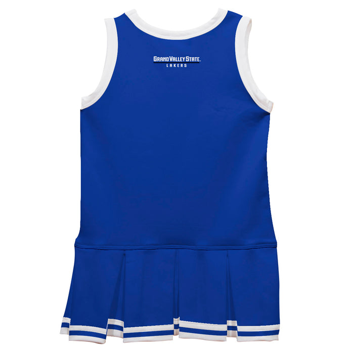 Grand Valley State Lakers Vive La Fete Game Day Blue Sleeveless Cheerleader Dress - Vive La Fête - Online Apparel Store