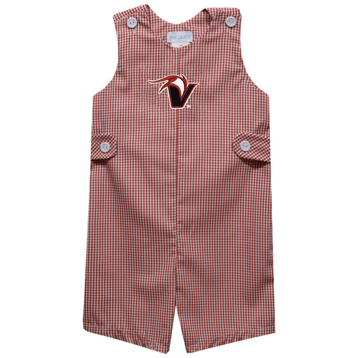 Hawaii Hilo Vulcans Embroidered Red Gingham Boys Jon Jon