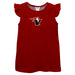 Hawaii Hilo Vulcans Embroidered Red Knit Angel Sleeve