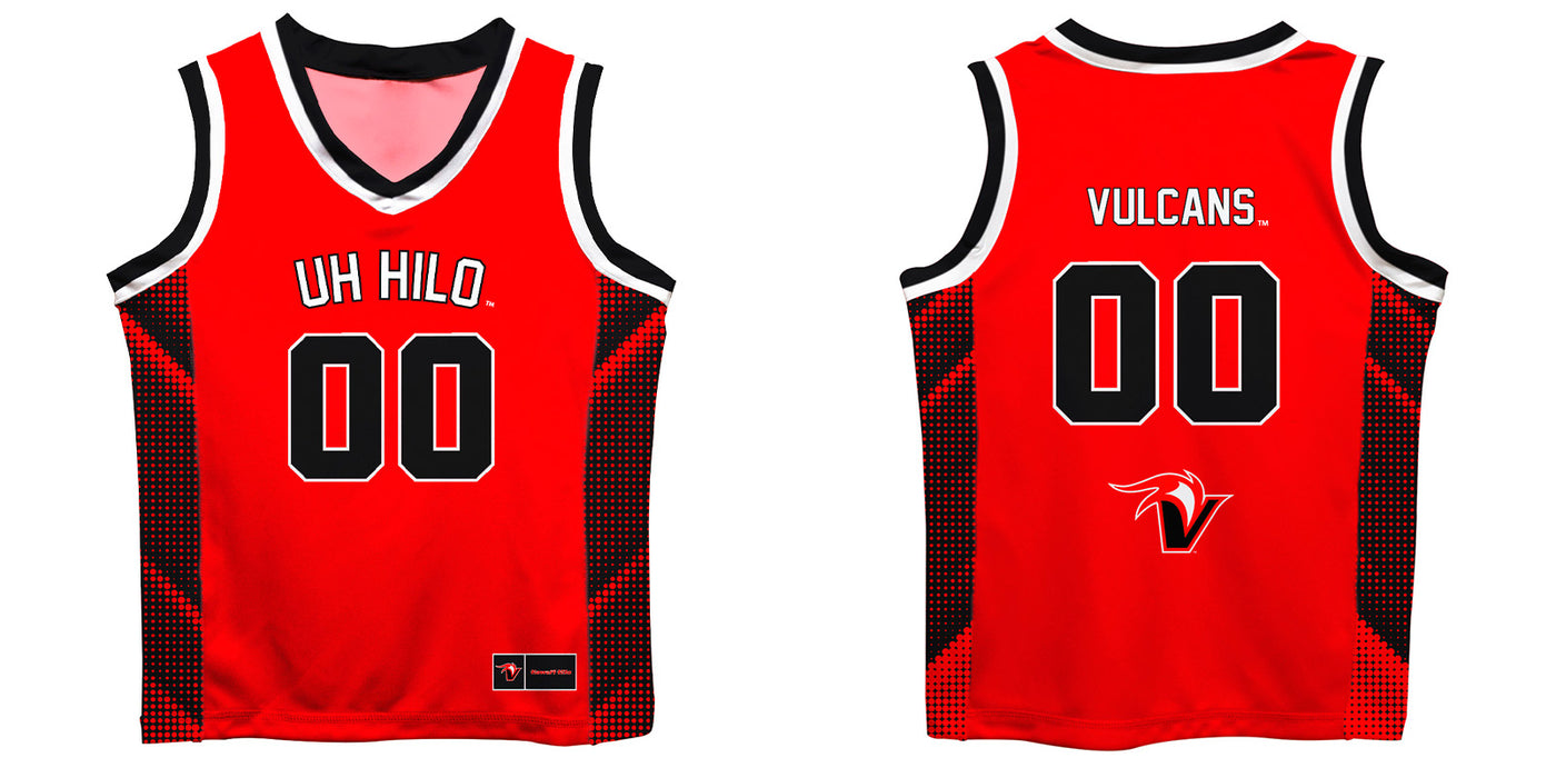 Hawaii Hilo Vulcans Vive La Fete Game Day Red Boys Fashion Basketball Top - Vive La Fête - Online Apparel Store