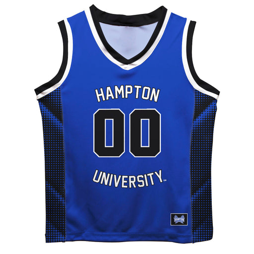 Hampton Pirates Vive La Fete Game Day Blue Boys Fashion Basketball Top
