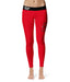 University of Hartford Hawks Vive La Fete Game Day Collegiate Logo on Thigh Red Women Yoga Leggings 2.5 Waist Tights