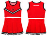 Hartford Hawks Vive La Fete Game Day Red Sleeveless Cheerleader Set - Vive La Fête - Online Apparel Store