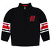 Hartford Hawks Vive La Fete Game Day Black Quarter Zip Pullover Stripes on Sleeves