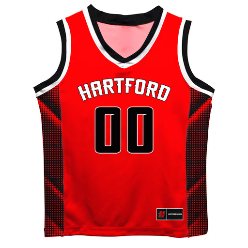 University of Hartford Hawks Vive La Fete Game Day Red Boys Fashion Basketball Top