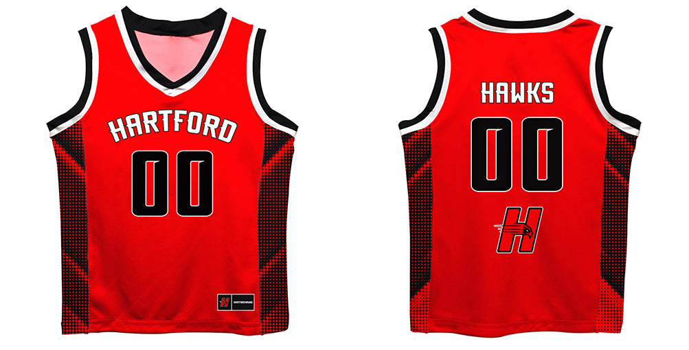 University of Hartford Hawks Vive La Fete Game Day Red Boys Fashion Basketball Top - Vive La Fête - Online Apparel Store