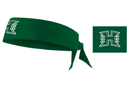 Hawaii Warriors Vive La Fete Green Head Tie Bandana - Vive La Fête - Online Apparel Store