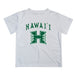 Hawaii Rainbow Warriors Vive La Fete Boys Game Day V2 White Short Sleeve Tee Shirt