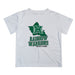 Hawaii Rainbow Warriors Vive La Fete State Map White Short Sleeve Tee Shirt