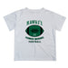 Hawaii Rainbow Warriors Vive La Fete Football V2 White Short Sleeve Tee Shirt