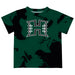 Hawaii Rainbow Warriors Vive La Fete Marble Boys Game Day Green Short Sleeve Tee
