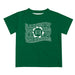 Hawaii Rainbow Warriors Vive La Fete  Green Art V1 Short Sleeve Tee Shirt