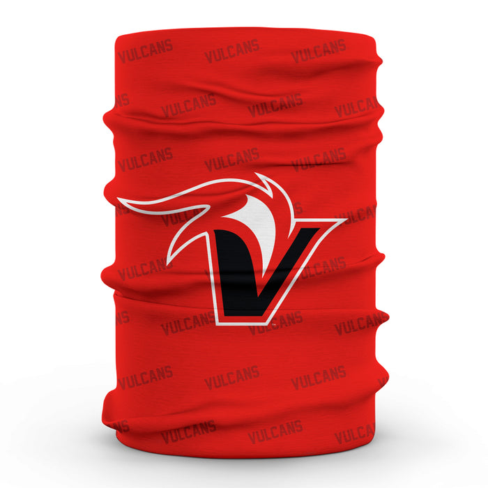 Hawaii Hilo Vulcans Vive La Fete All Over Logo Game Day  Collegiate Face Cover Soft 4-Way Stretch Neck Gaiter - Vive La Fête - Online Apparel Store