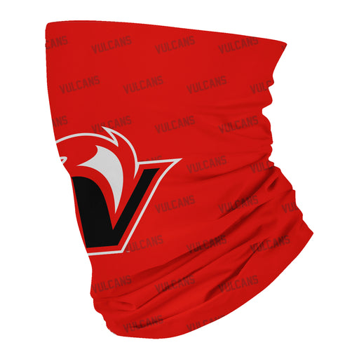 Hawaii Hilo Vulcans Vive La Fete All Over Logo Game Day  Collegiate Face Cover Soft 4-Way Stretch Neck Gaiter - Vive La Fête - Online Apparel Store
